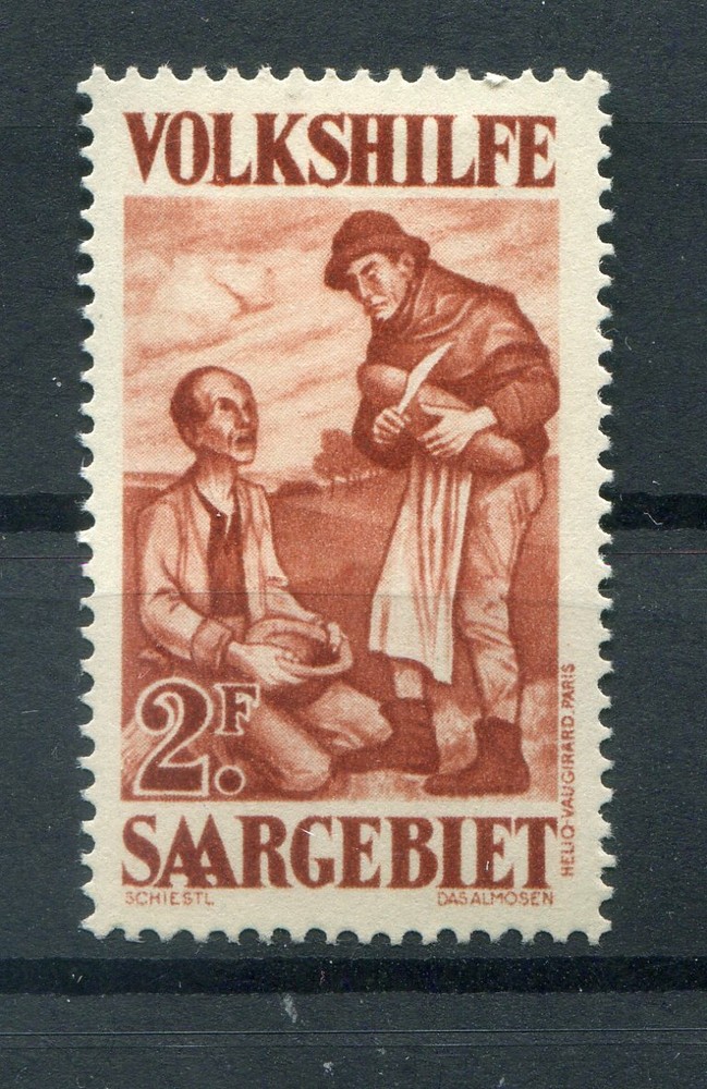 Saar 132 impeccable * MH 18EUR (77266