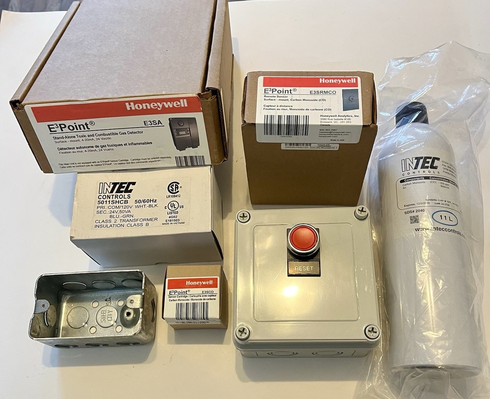 Interstate Electric WEBBCOCarbon MonoxidePackage Include Honeywell E3SA E3SRMCO
