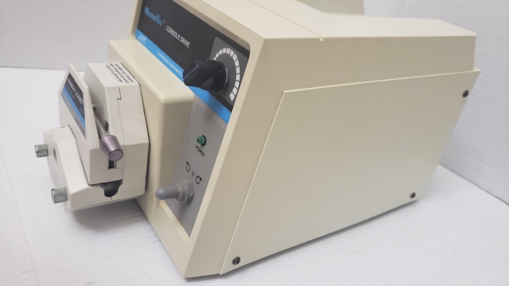 Cole Parmer MasterFlex Console Drive 7520-40 with Easy Load 7518-10