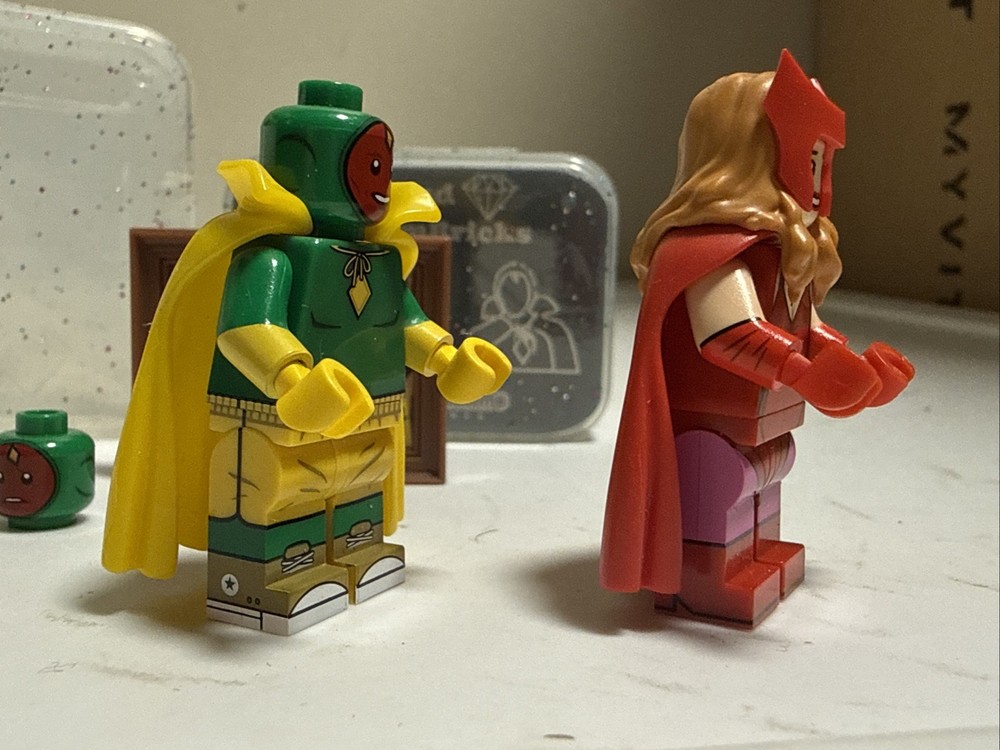 Phoenix Custom Pcb Minifigure Wanda And Vision Suit