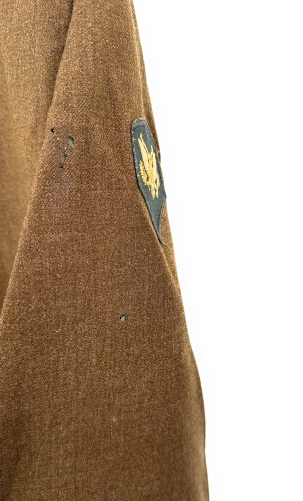 WWII 7th Army Specialist Coat Jacket Brown