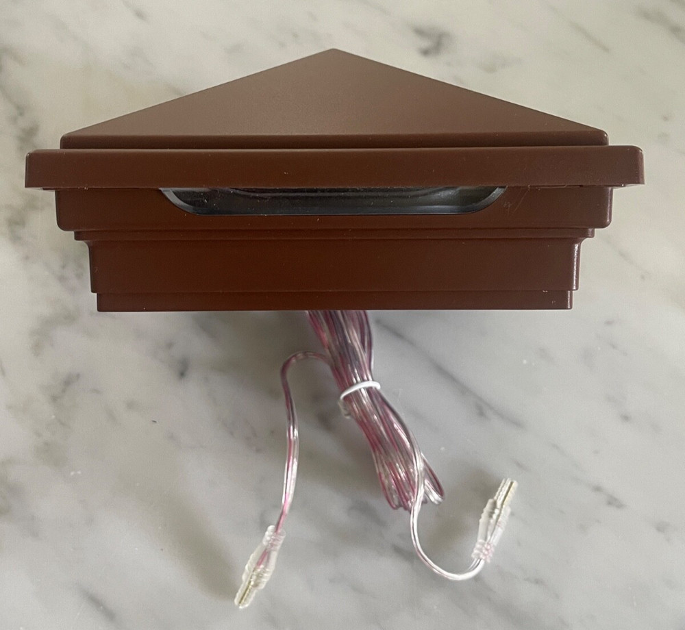 NEW TREX TRANSCEND LIGHTED LED DECKPOST CAP LIGHT - FIRE PIT - FPPYLEDCAP4x4C