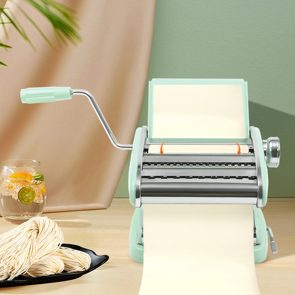 Pasta Maker Machine with 6 Adjustable Thickness Settings Dough Roller