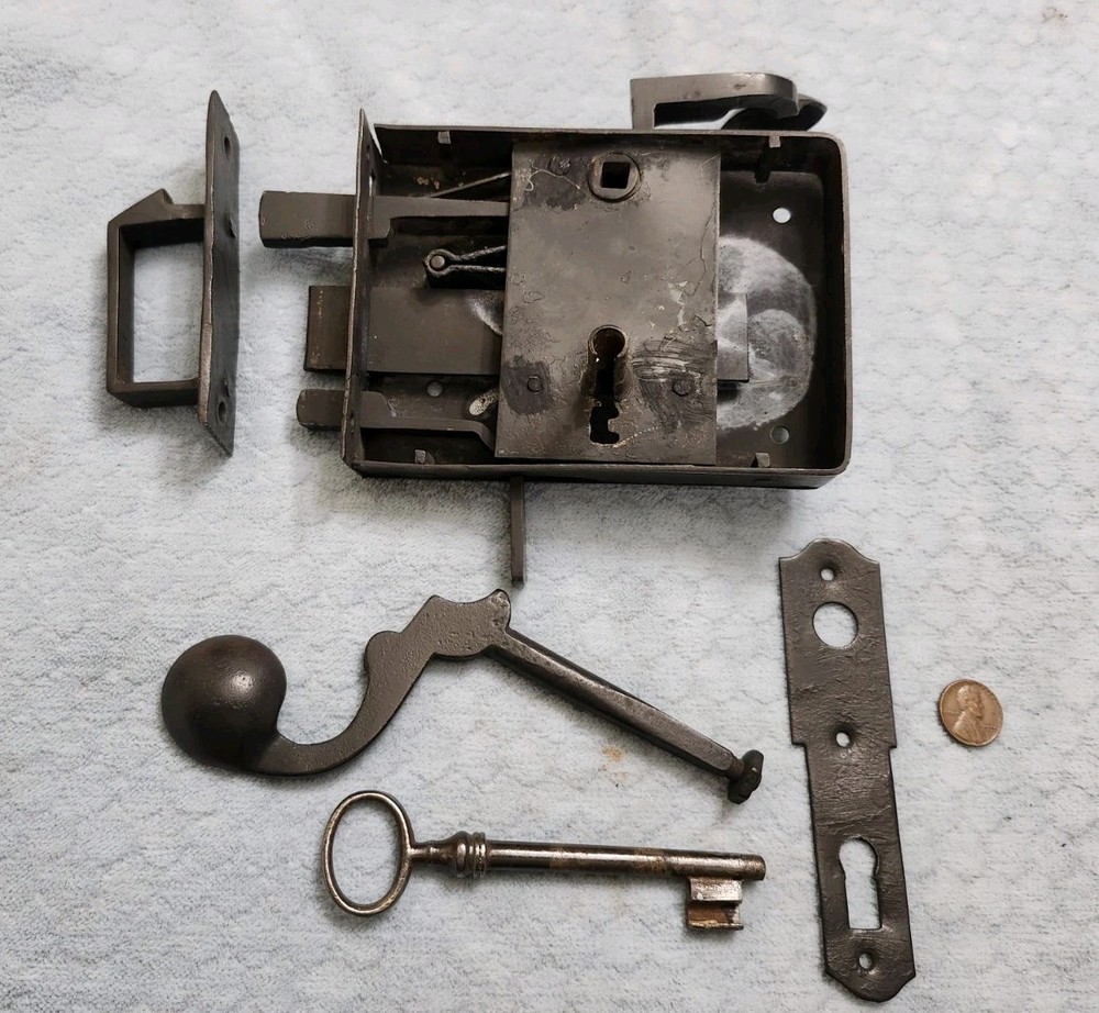 German Elbow Lock Exterior Restored RH