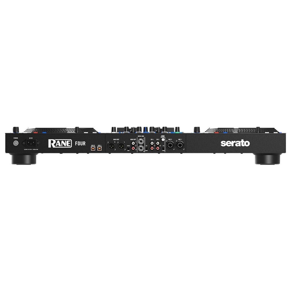 Rane FOUR Advanced 4 Channel Mixer Stems Serato DJ Controller w Black Case