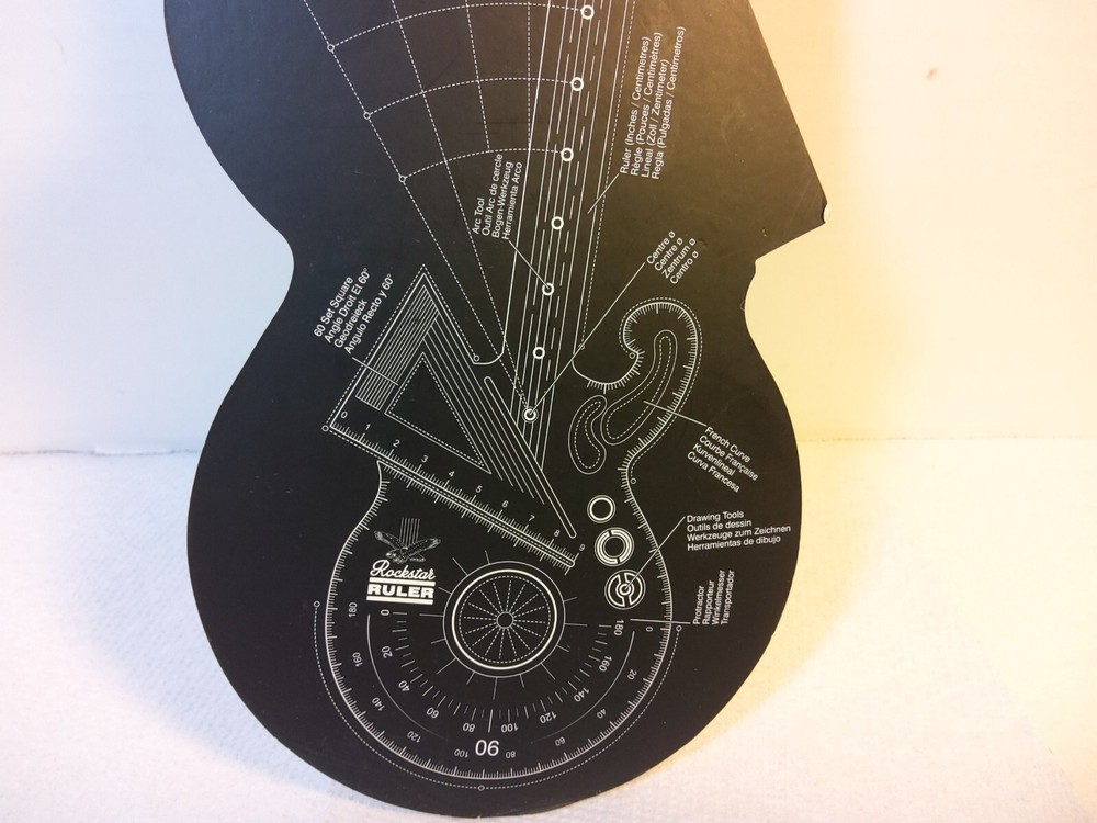 Suck UK Guitar Ruler, ROCKSTAR RULER