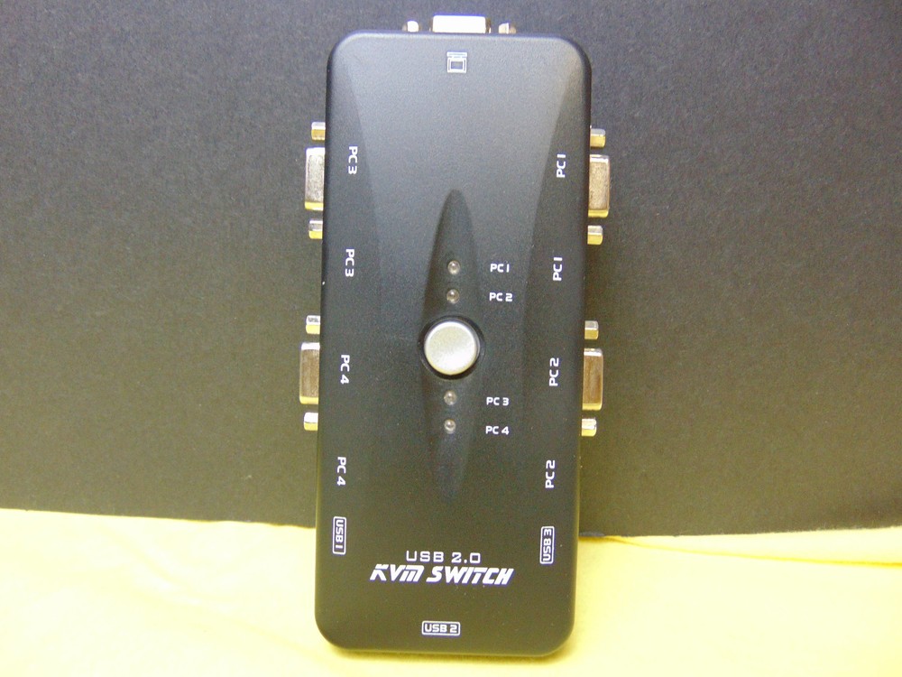 USB 2.0 4 Port KVM Switch