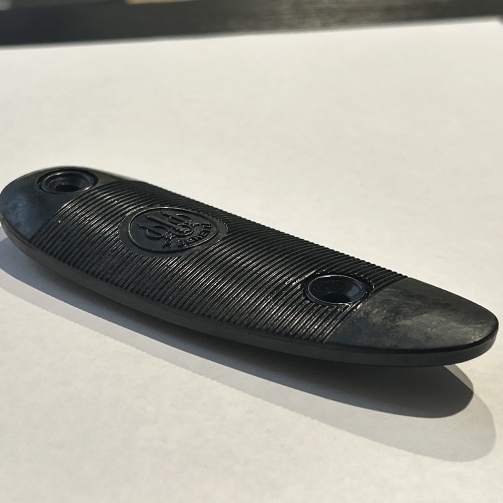 Beretta Shotgun Buttplate Curved Plastic