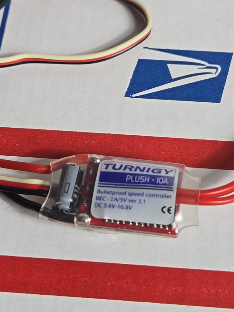 Turnigy Plush 10a Bulletproof Speed Controller RC Dc 5.6v-16.8v