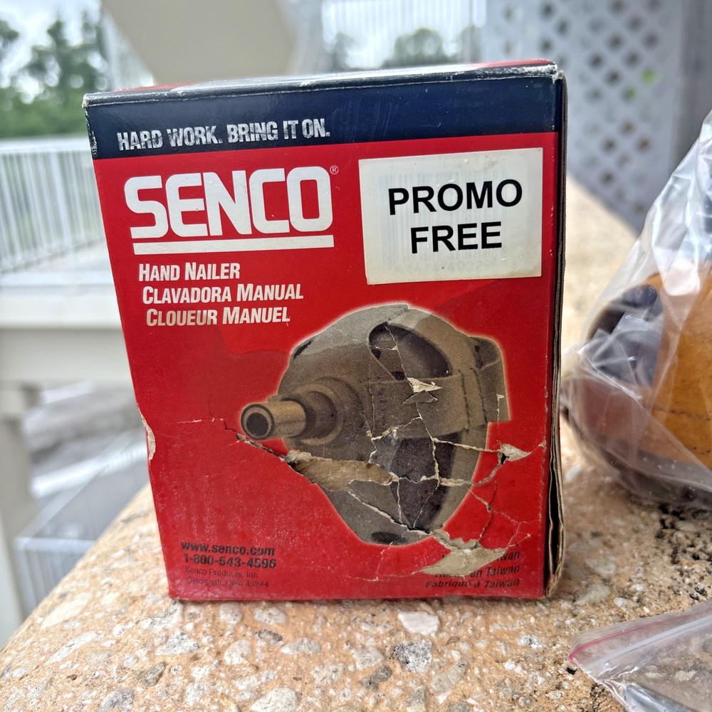 Senco Hand Nailer PC0781 with Leather Grip