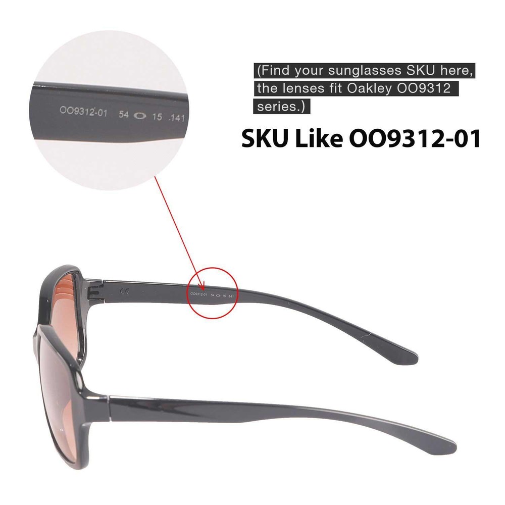 New Walleva Brown Polarized Replacement Lenses For Oakley Proxy Sunglasses