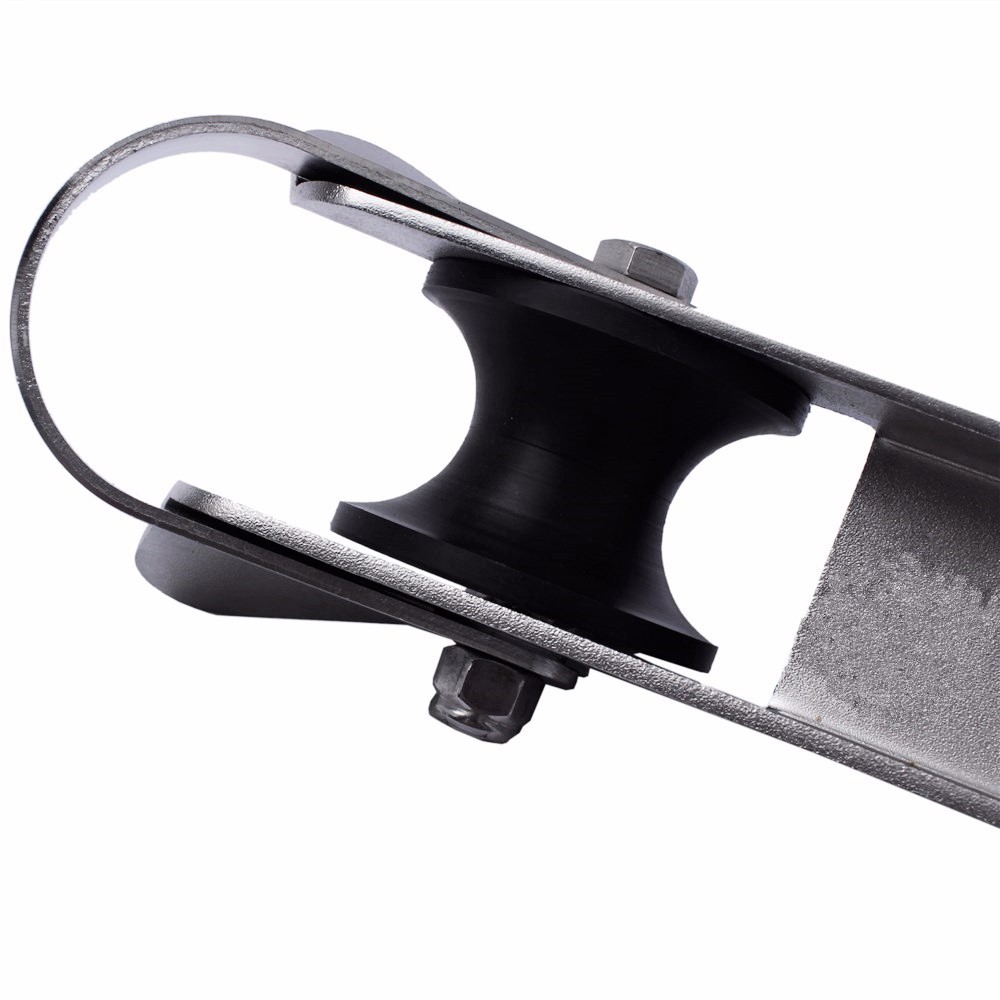 Stainless Steel Boat Anchor Roller Self Launching with Rubber Bow Roller Docking