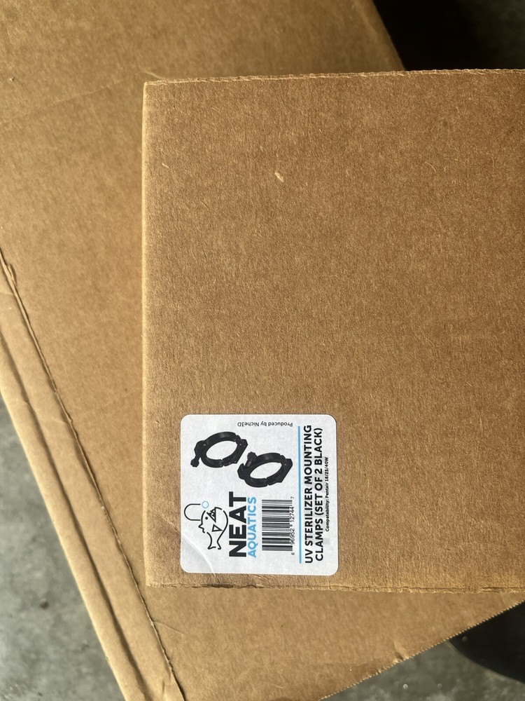 Pentair UV Sterilizer & Mounting Clamps