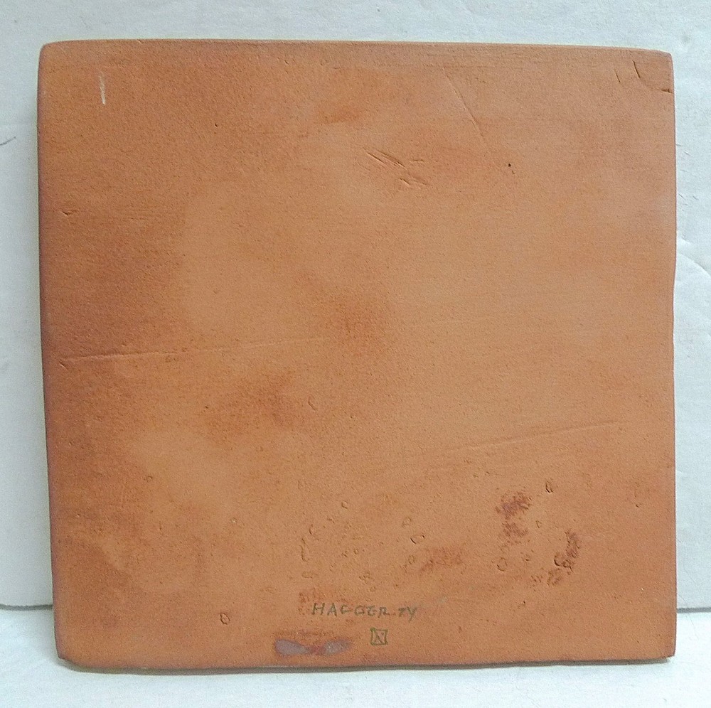 Contemporary Flower Tile by Haggerty