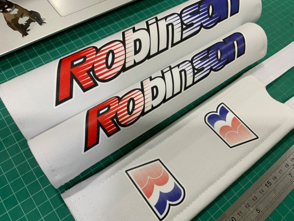 Robinson Bmx pads padset white
