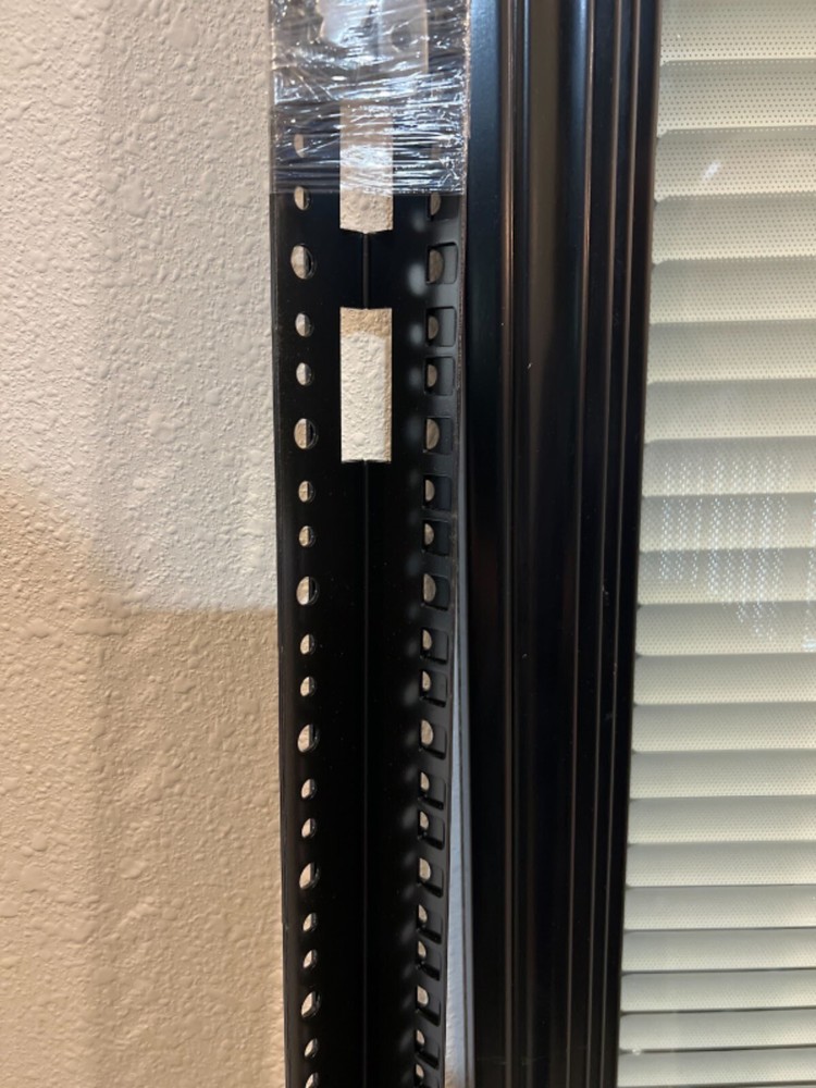 Middle Atlantic Space Cage Nut Style Rack Rail (pair).