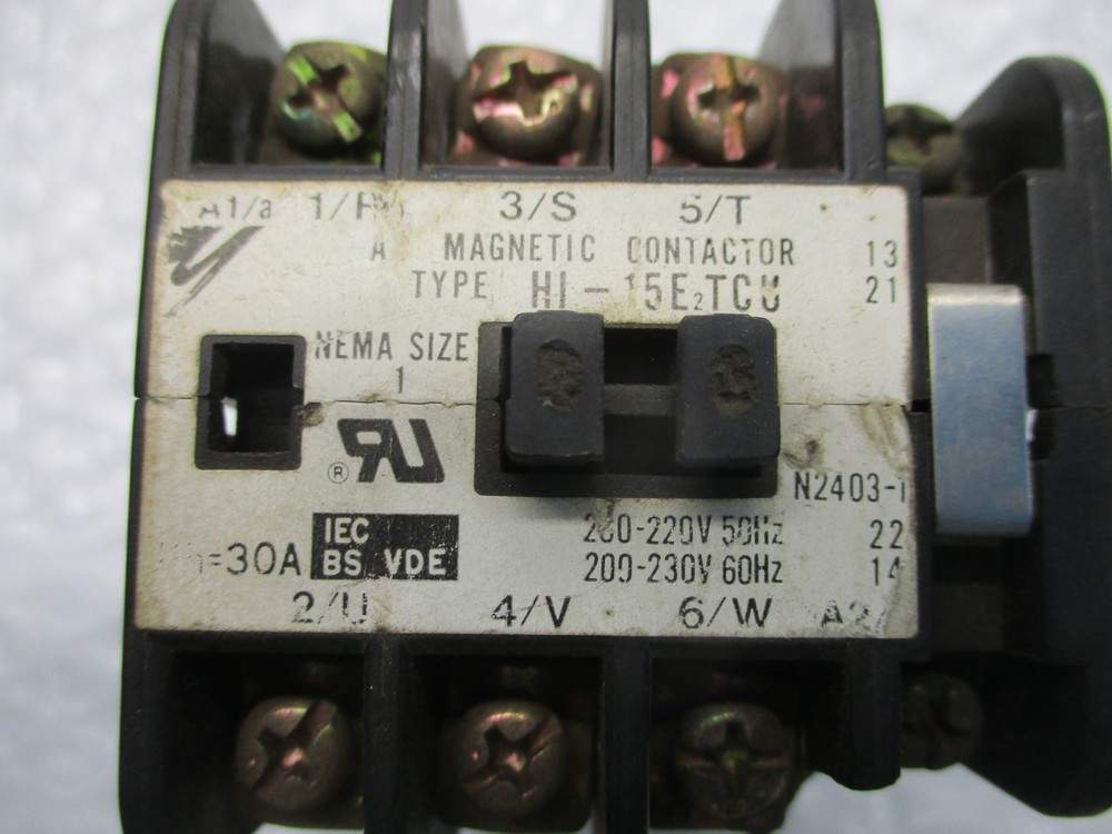 YASKAWA HI-15ETCU CONTACTOR UNMP