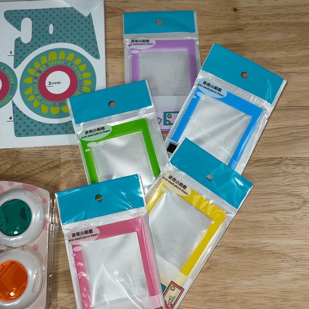 Polaroid Camera Mini Bundle: Lenses and Sticker Frames - All new in packaging