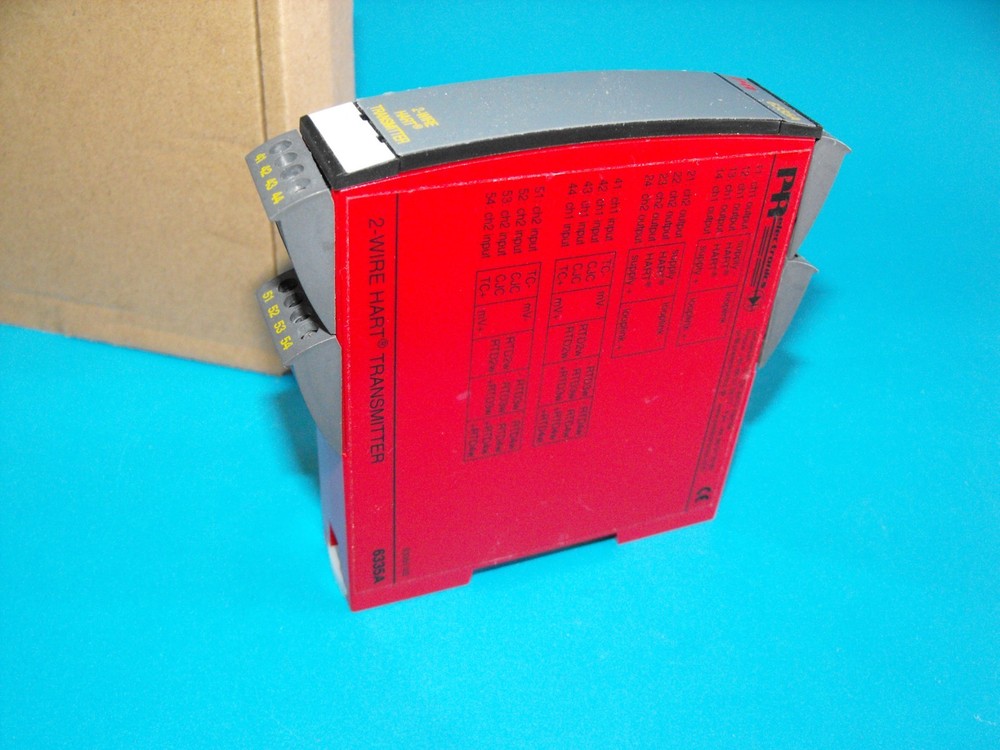 PR ELECTRONICS 6335A.2-WIRE HART TRANSMITTER.6335S102.USED