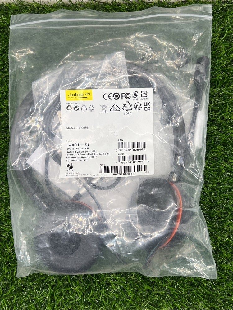 Jabra Evolve 30 II Replacement Headset Stereo 14401-21 Open Box