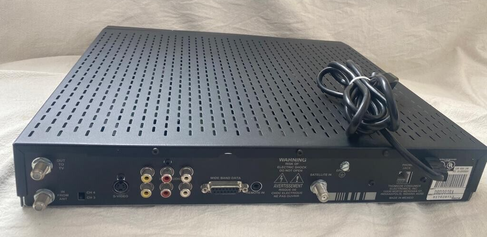 RCA DRD303RA DSS Satellite TV Receiver Box