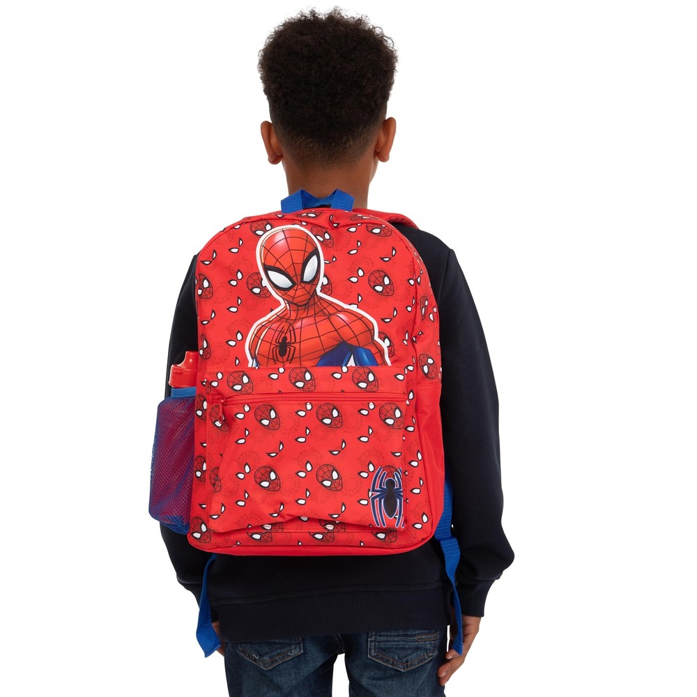 Marvel Backpack Set | Kids Backpack, Lunchbag, Water Bottle and Pencil Case S...
