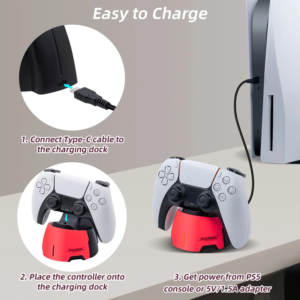 Charging Dock for PS5 Edge Controller