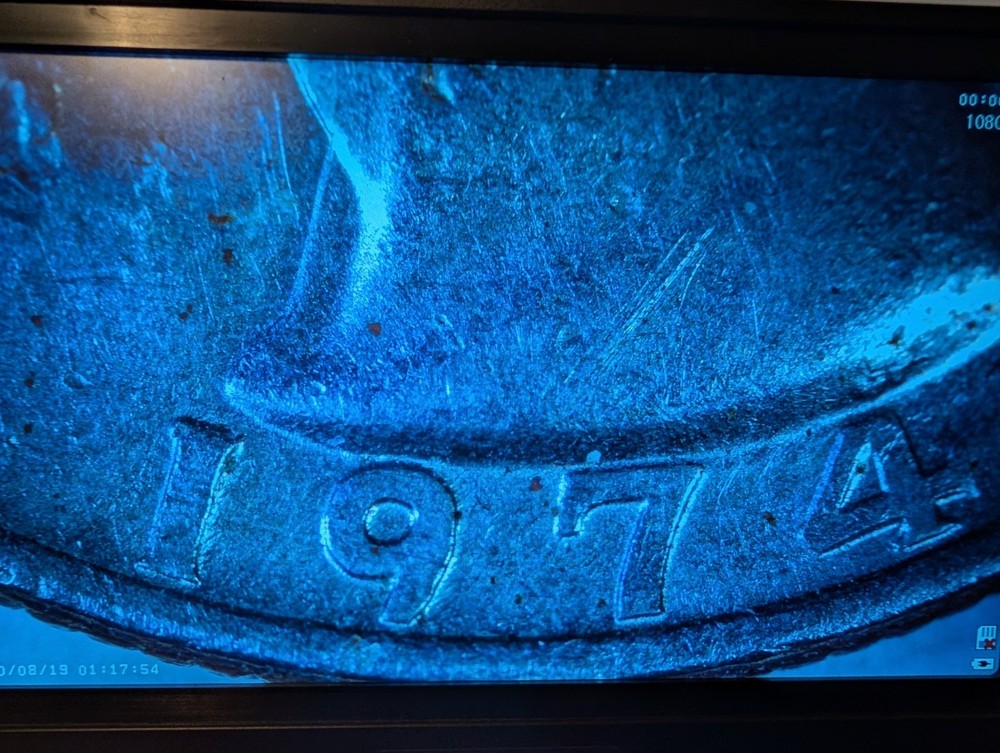 Major Machine Error On A 1974 Quarter