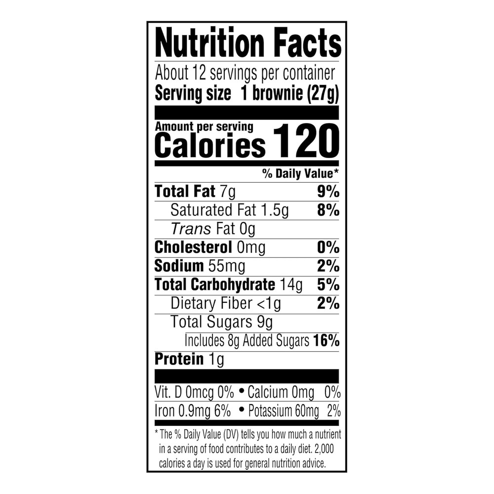 , Two Bite Brownies, 11.4 Oz, Frozen