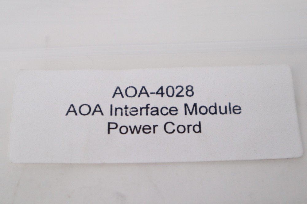 AOA-4028 AOA Interface Module Power Cord (8 Available)