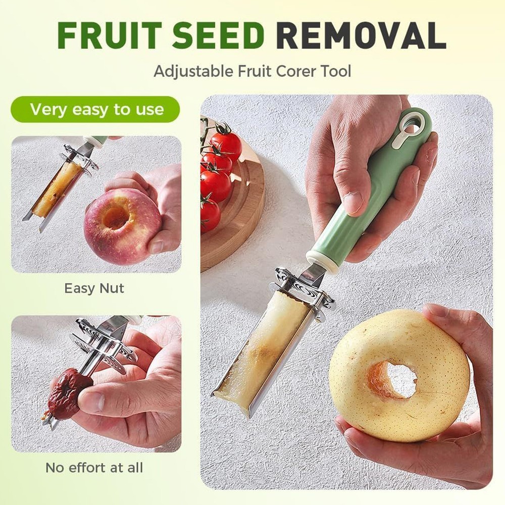 Pepper Seed Corer Remover, Pepper Corer Seed Remover Apple Corer