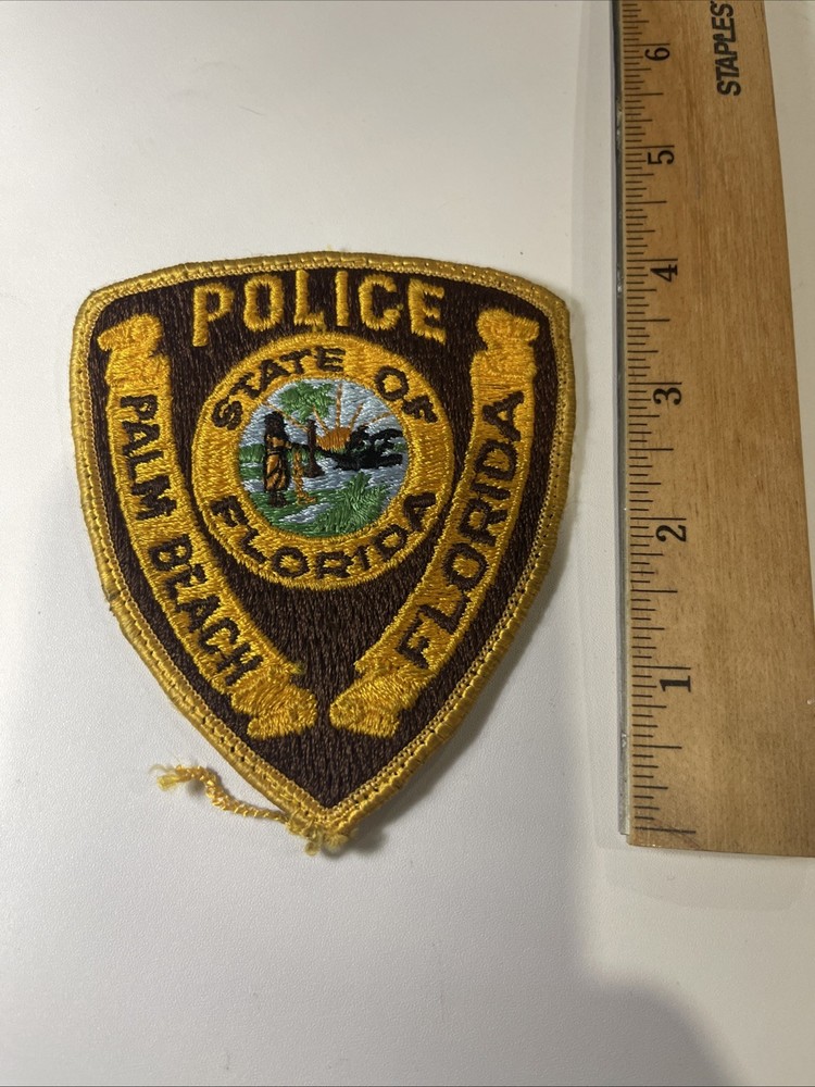 Florida Palm Beach Police Patch