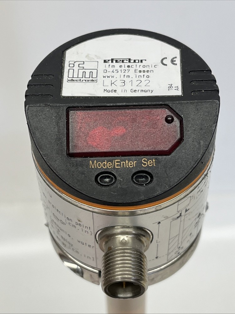 LK3122 ifk Efector Electronic Level Sensor (D-45127) | USED from working machine