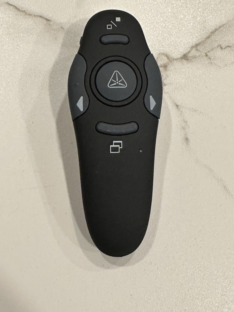 Wireless Presentation Clicker Remote & Laser Pointer