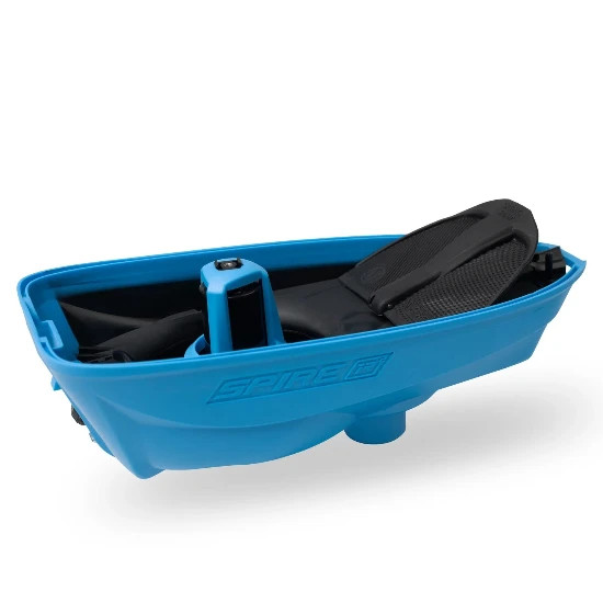 Virtue Spire iR2 Paintball Loader - SE Black/Cyan