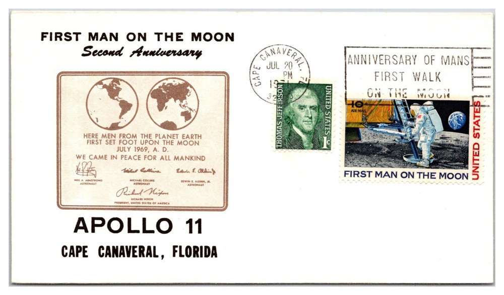 SpaceEvent  Cover  Cachet Unaddressed  Sp287