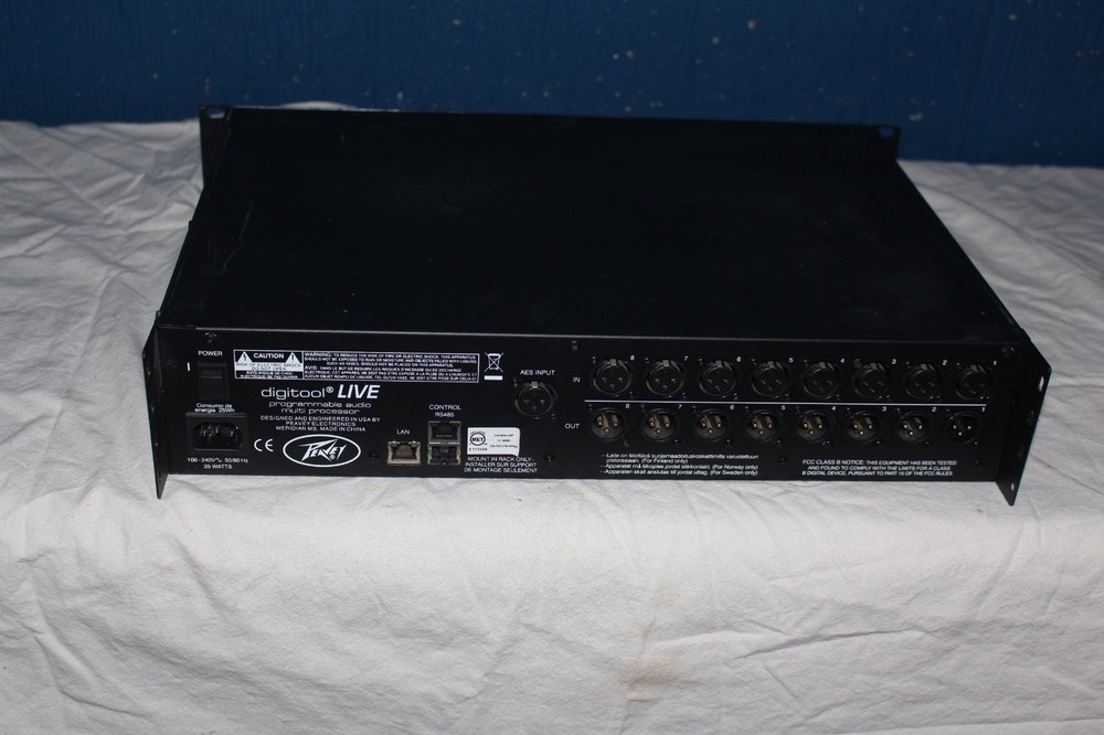 Peavey Digitool Live Programmable Digital Audio Multi Processor