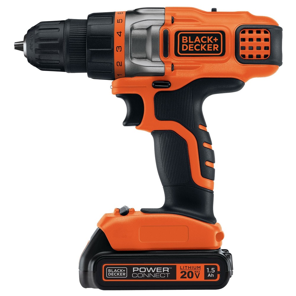 BLACK+DECKER 20V MAX* Cordless Drill/Driver Variable Speed - LDX220C