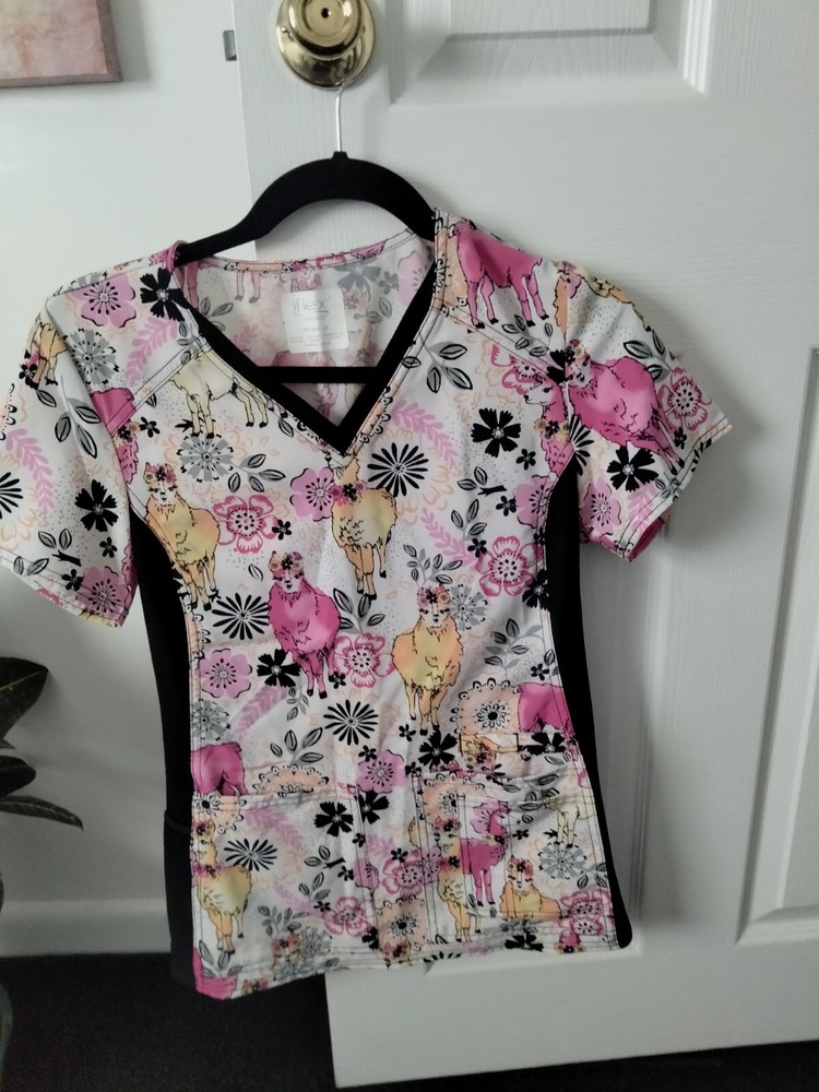 womens scrub sets xs Prints