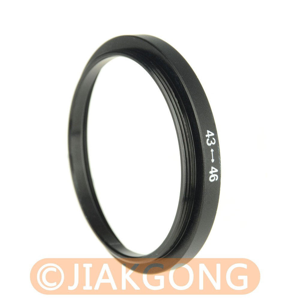 43mm-46mm 43-46 mm Step Up Filter Ring Stepping Adapter