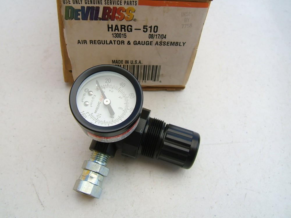 Devilbiss HARG510 Air Regulator And Gauge Assembly