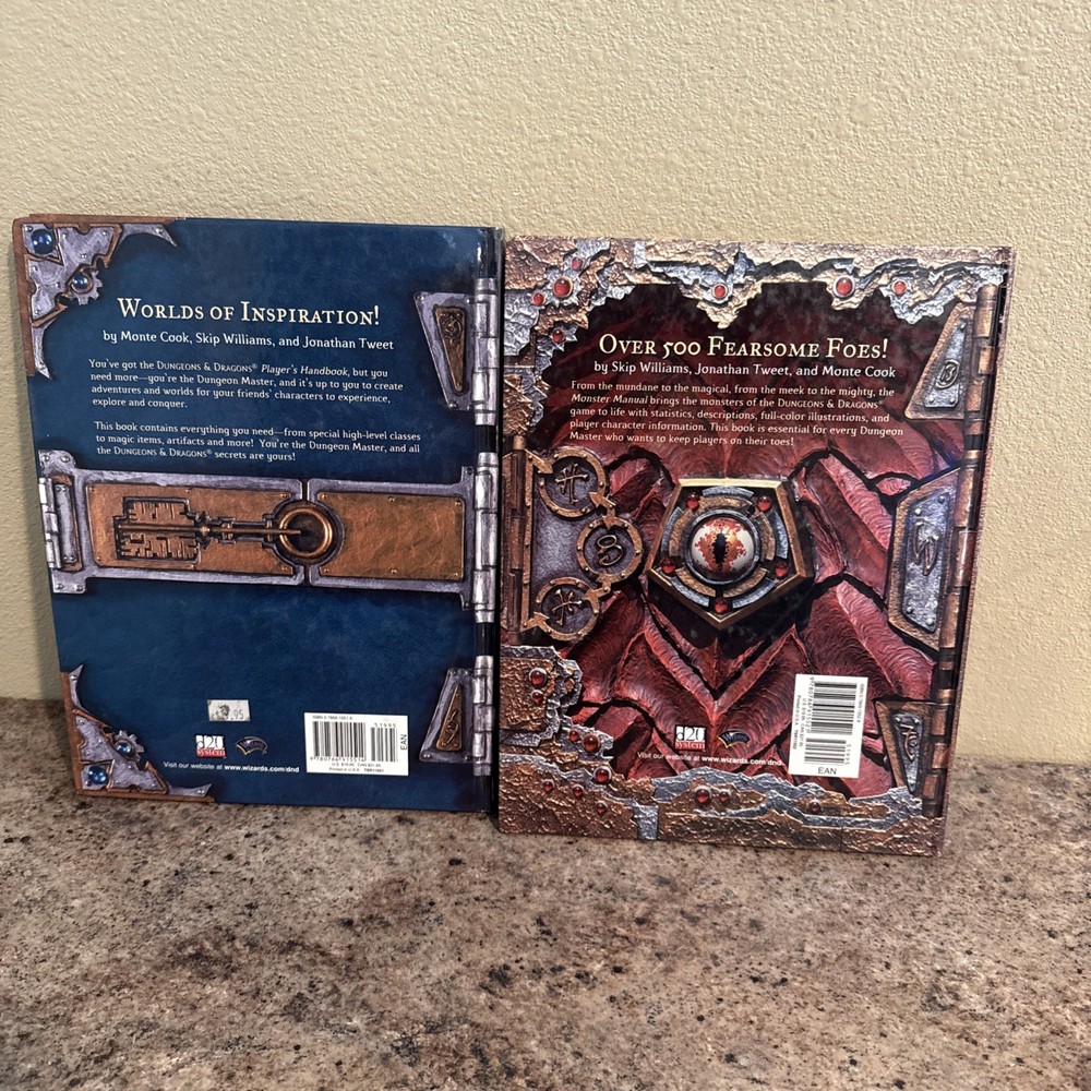 D&D Monster Manual & Dungeon Master's Guide Bundle of 2