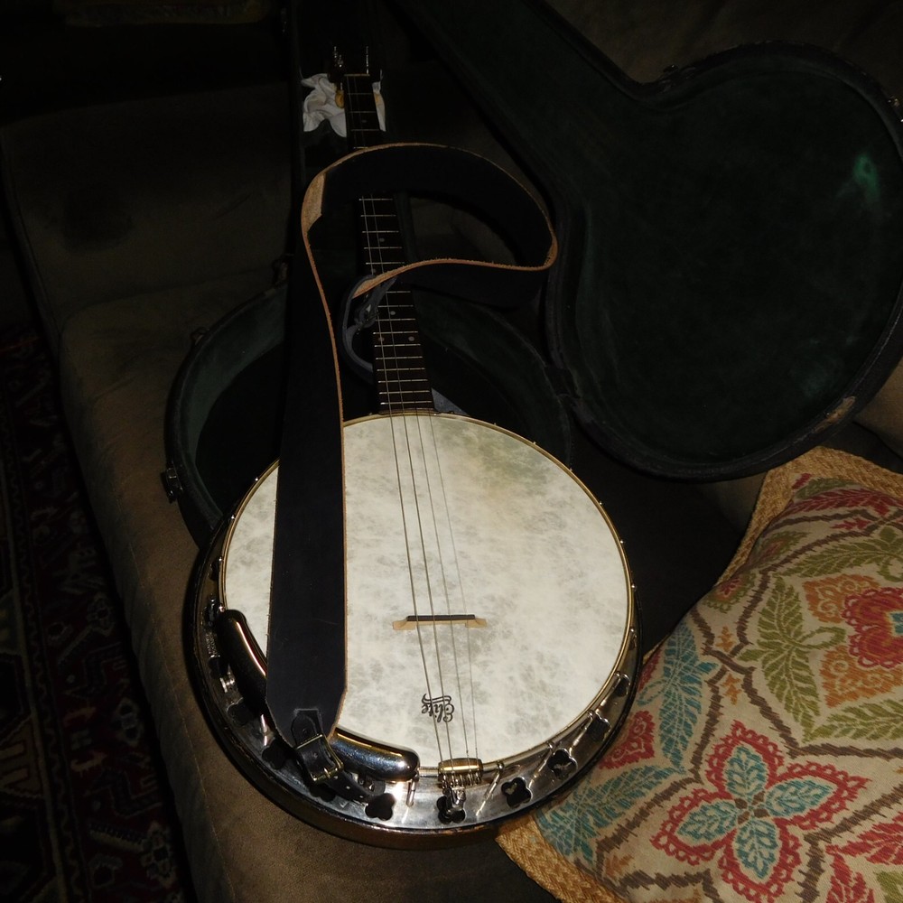 Banjo Strap - boot leather. This will never wear out.