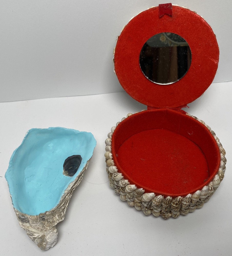 4 Handmade Seashell Boxes