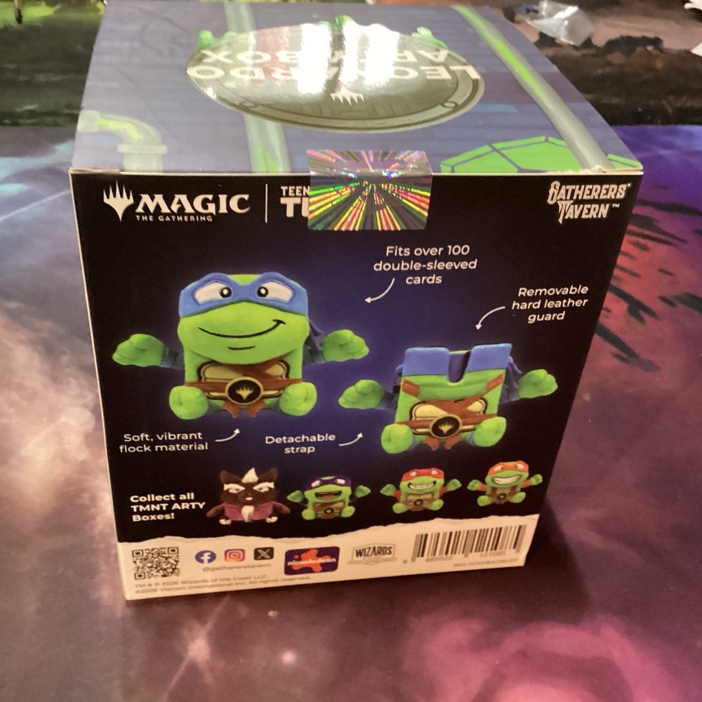 Gathers Tavern TMNT Arty Deck Box Leonardo