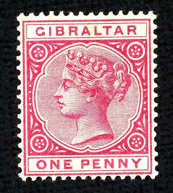 Stamp Gibraltar, Scott # 11 Mint HR