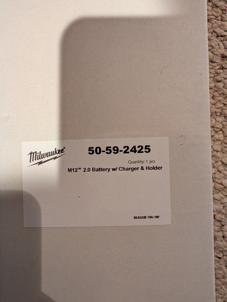 Milwaukee M12 Charger 50-59-2425