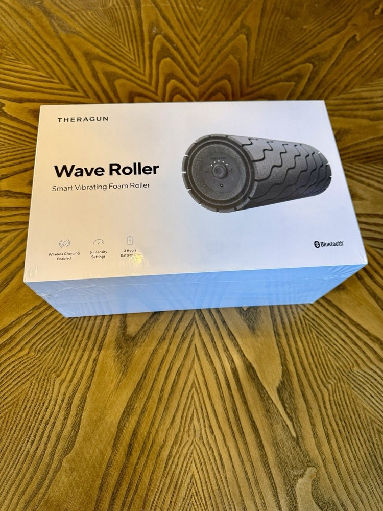 TheraGun Wave Roller Bluetooth Vibrating Foam Roller Muscle Recovery NEW!
