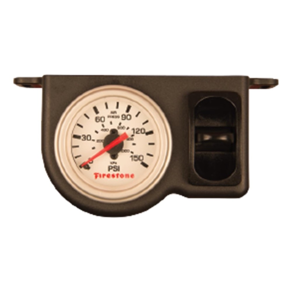 Firestone Ride-Rite Air Ride Management Controller w/ White Analog Gauge