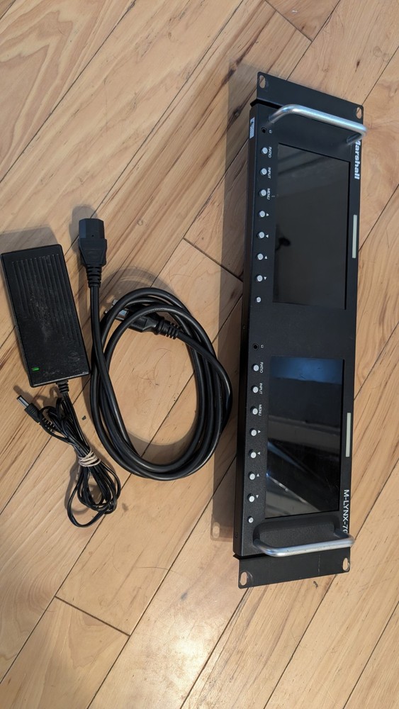Marshall Electronics M-LYNX-702 7" 1280x800 3RU Rackmount LCD Display